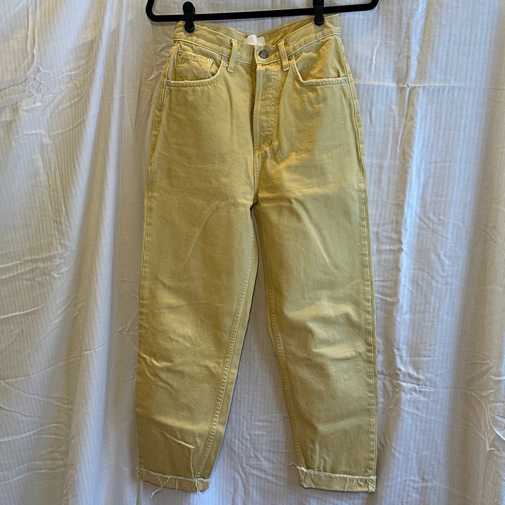 Boyish Yellow Boyfriend Jeans